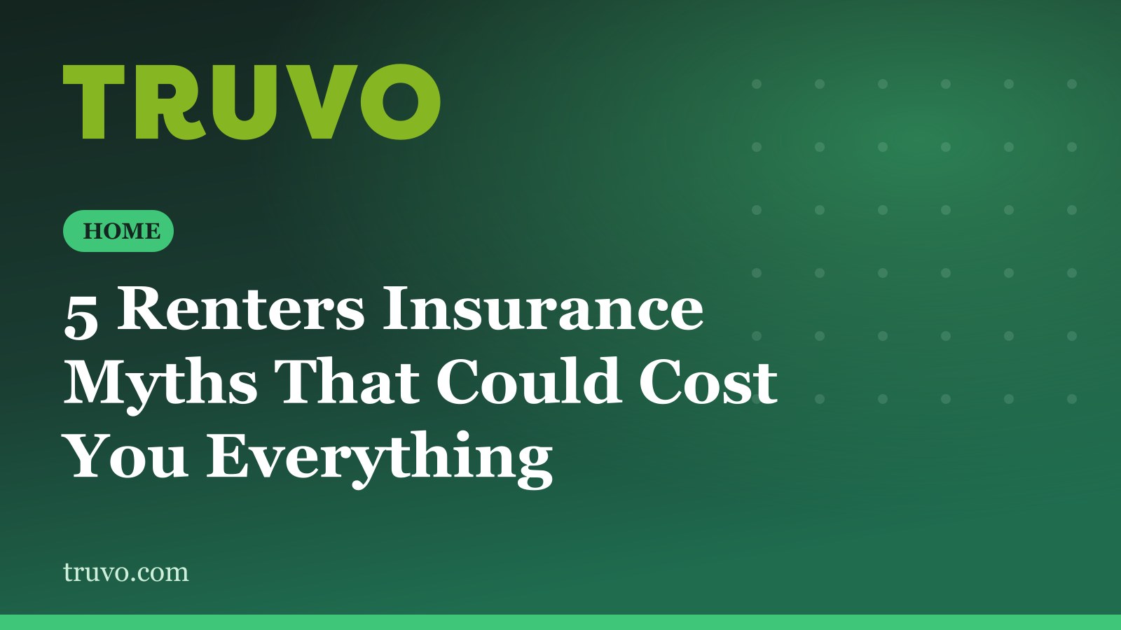 5 Renters Insurance Myths That Could Cost You Everything