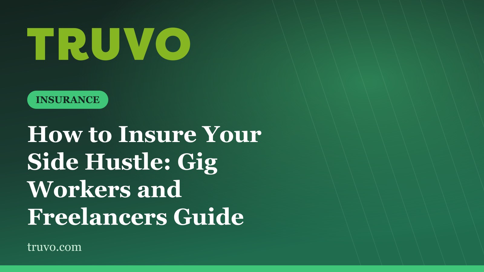 How to Insure Your Side Hustle: Gig Workers and Freelancers Guide