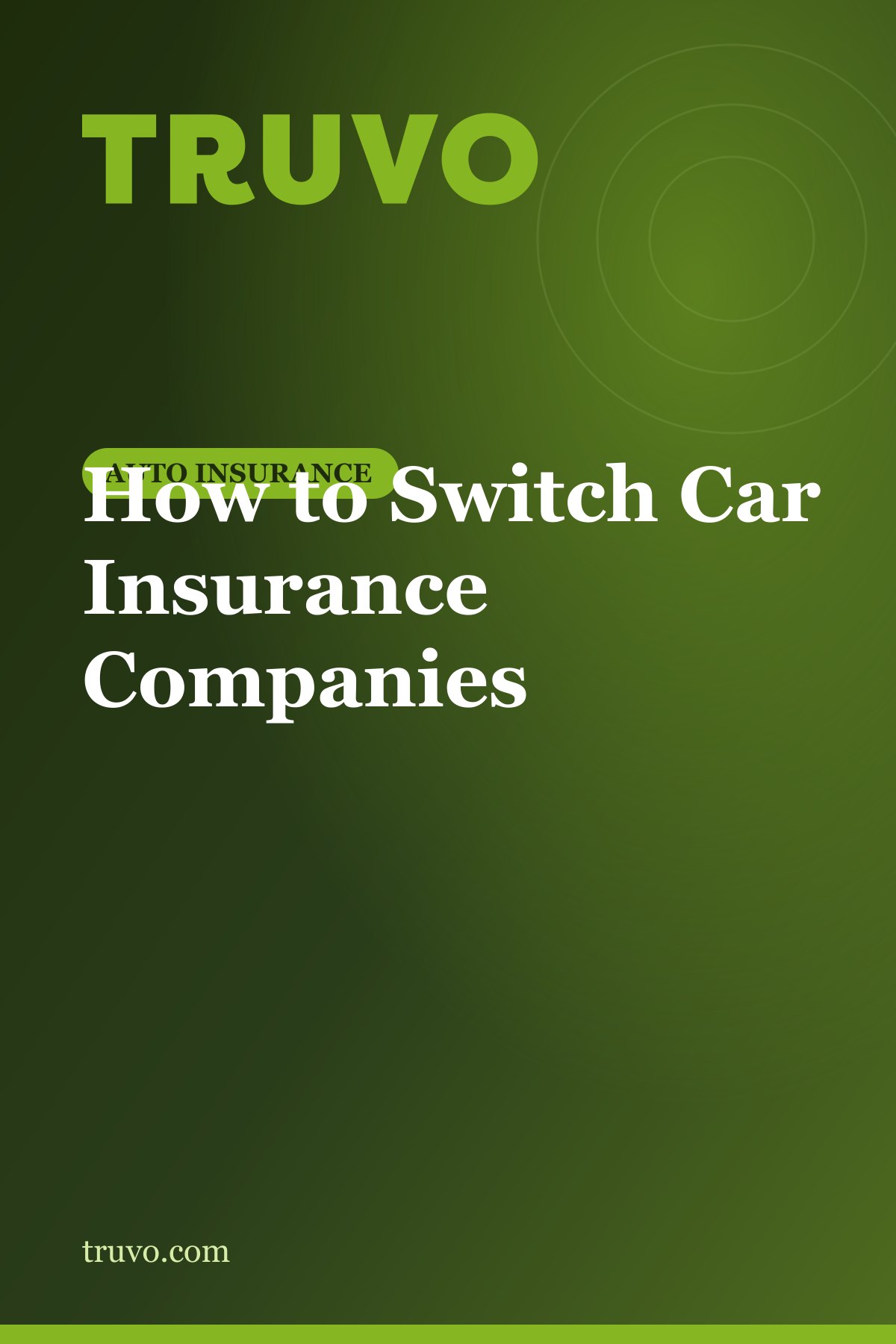 How to Switch Car Insurance Companies