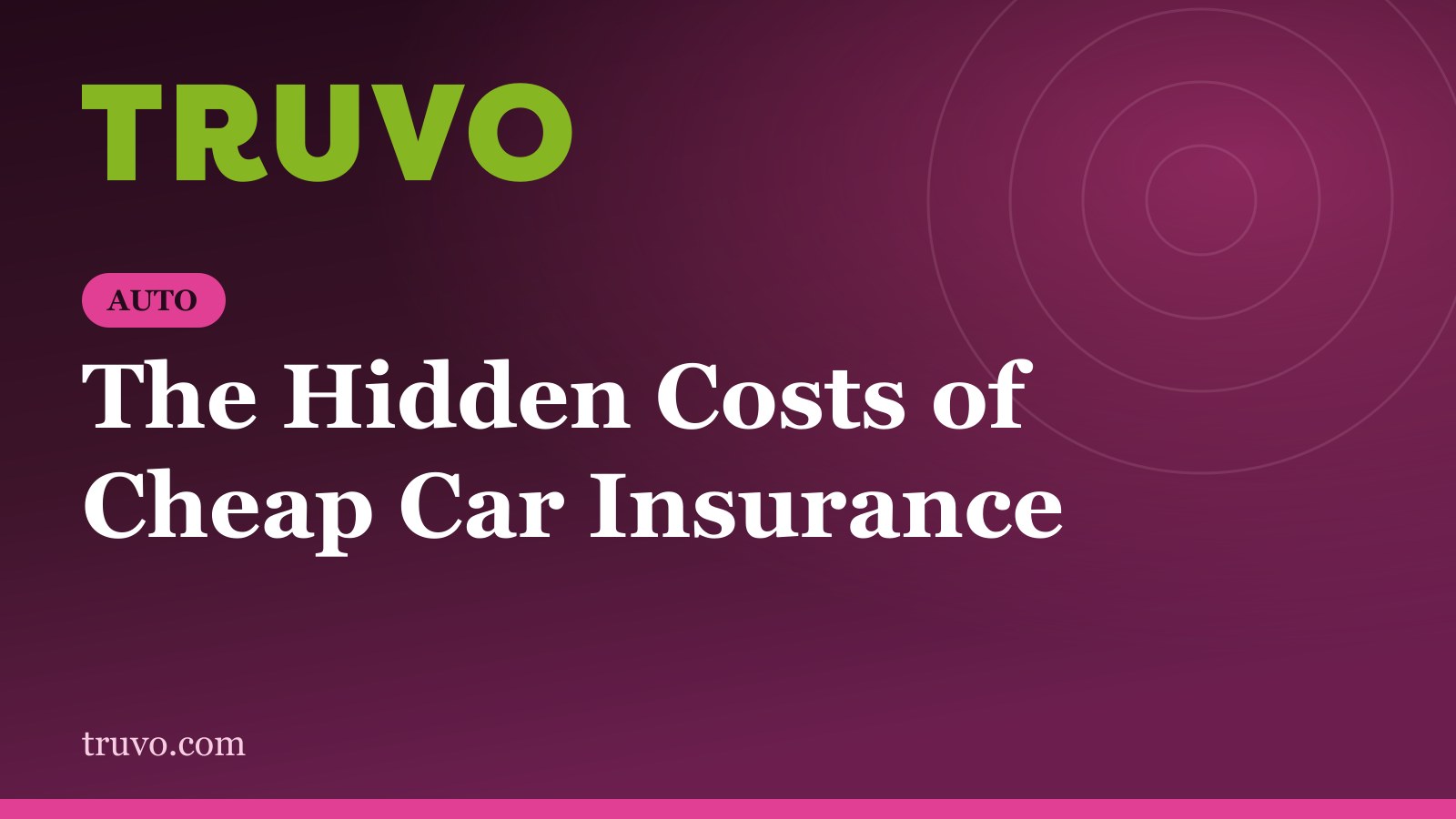 The Hidden Costs of Cheap Car Insurance